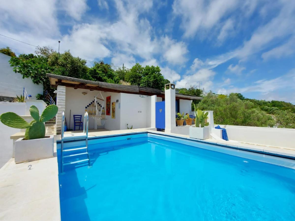 Blu Suite Cottage Sul Mare E Swimming Pool Tricase Exteriör bild