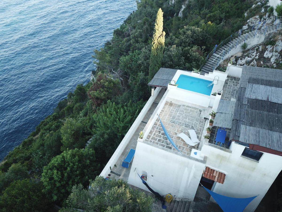 Blu Suite Cottage Sul Mare E Swimming Pool Tricase Exteriör bild