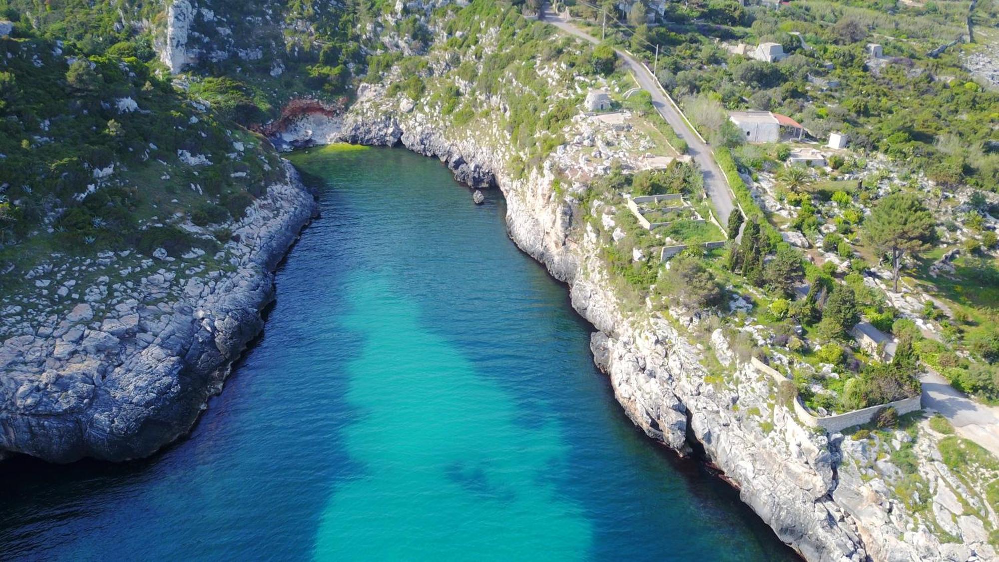 Blu Suite Cottage Sul Mare E Swimming Pool Tricase Rum bild